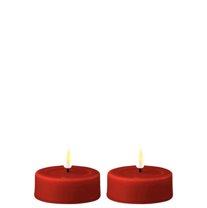 LED Teelichter 2 Stück (große) - Echtwachs - Realistische 3D Flamme - LED Teelichter 2 Stück (große) - Echtwachs - Realistische 3D Flamme - undefined - nordicflame.de Nordicflame-de