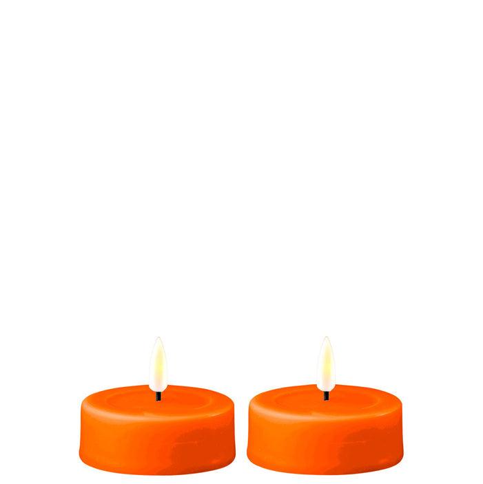 LED Teelichter 2 Stück (große) - Echtwachs - Realistische 3D Flamme - LED Teelichter 2 Stück (große) - Echtwachs - Realistische 3D Flamme - undefined - nordicflame.de Nordicflame-de