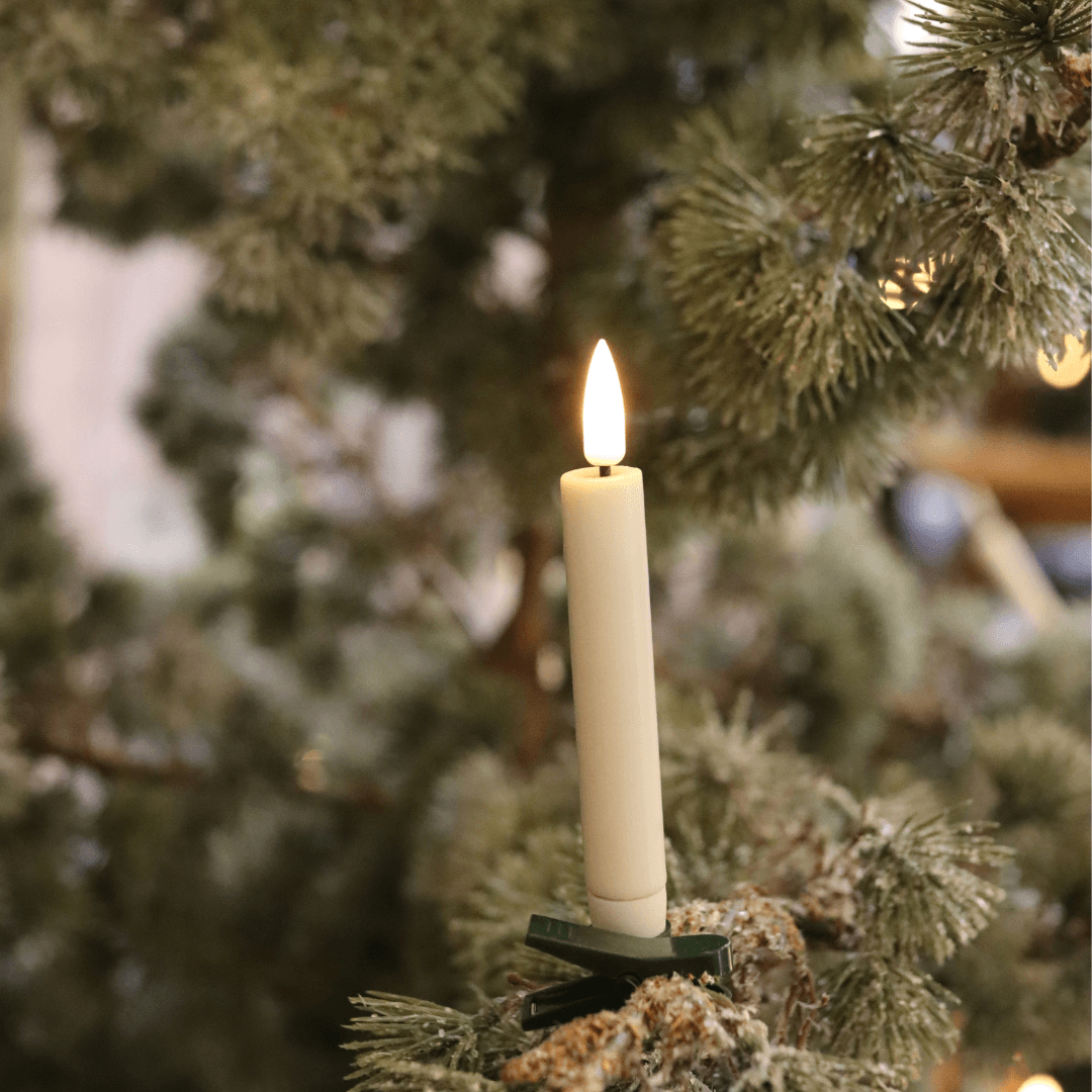 LED Weihnachtsbaumkerzen -  6 Stück - Deluxe Homeart - Nordicflame-de