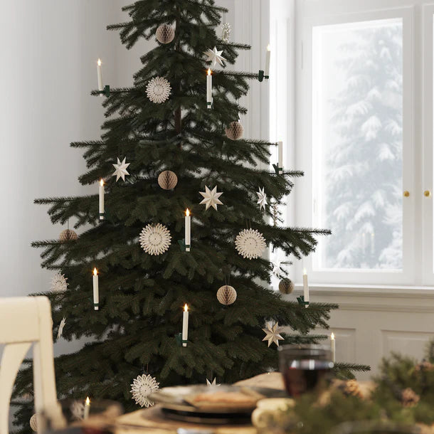 LED Weihnachtsbaumkerzen -  6 Stück - Deluxe Homeart - Nordicflame-de